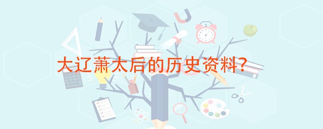 大辽萧太后的历史资料 她是哪一年死的
