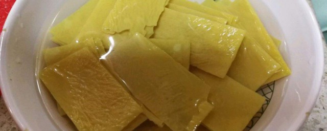 豆皮怎么保存 豆皮保存方法介绍