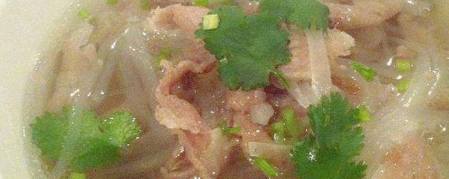羊肉片萝卜丝汤怎样做 羊肉片萝卜丝汤做的技巧