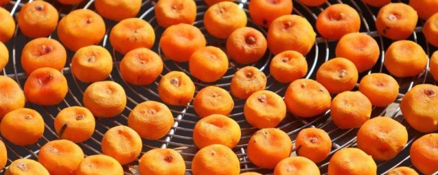 柿饼怎样晒 柿饼简介