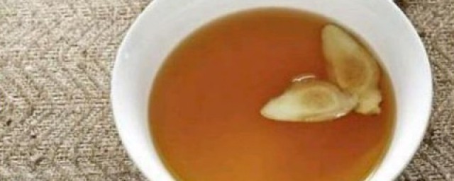姜汁红糖水的功效与作用 生姜的妙用