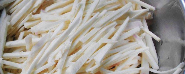 茭白如何切 茭白切的方式