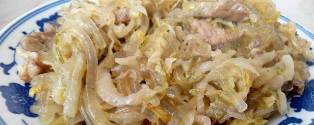 酸菜猪肉炖粉条 正宗酸菜猪肉炖粉条内容介绍