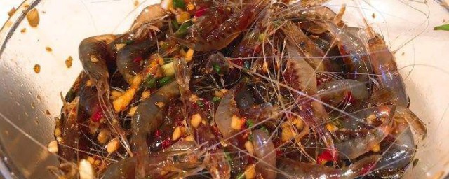 生呛醉虾的技巧 生呛醉虾的做法诀窍