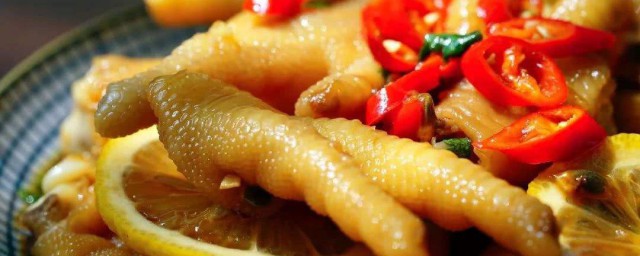 酸鸡脚最好的要领 酸鸡脚的制作过程