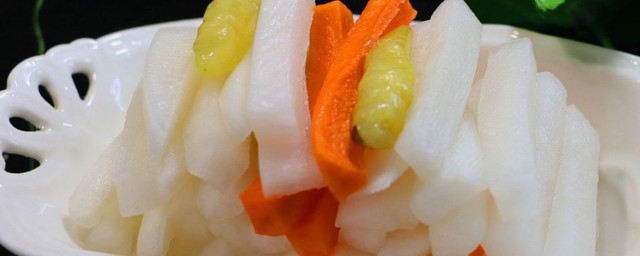 泡萝卜怎样做 泡萝卜做法