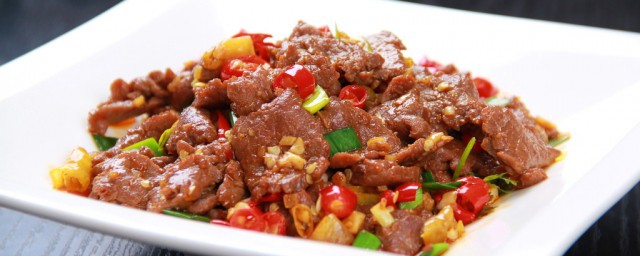 甜辣酱炒牛肉方法 如何做甜辣酱炒牛肉