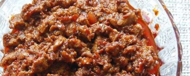 牛肉酱丁的制作技巧 牛肉酱丁的制作技巧是什么