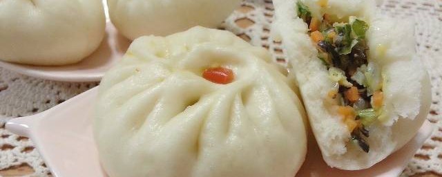 什锦素菜包怎样做 素菜包的做法简介