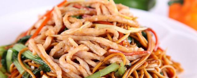 牛油炒面怎样做 做炒面的次序