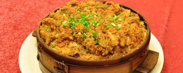 粉蒸鸡的制作要领 如何做粉蒸鸡