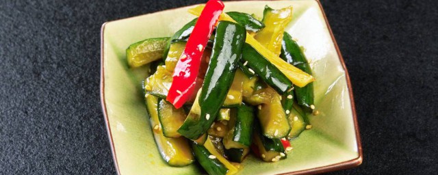 腌辣黄瓜的制作技巧 腌辣黄瓜的制作技巧简介