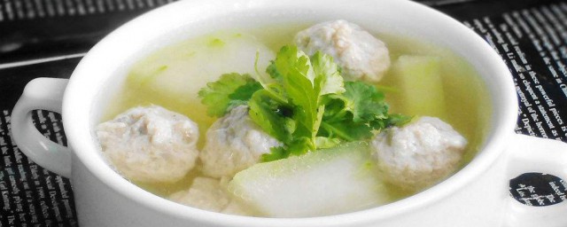 冬瓜大丸子怎样做 冬瓜大丸子怎样做好吃