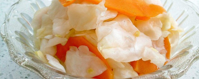 家常泡菜的简单做法 家常泡菜怎样做