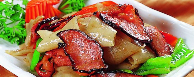腊肉如何炒 炒腊肉方式介绍