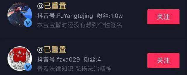 抖音的已重置是什么意思 抖音简介