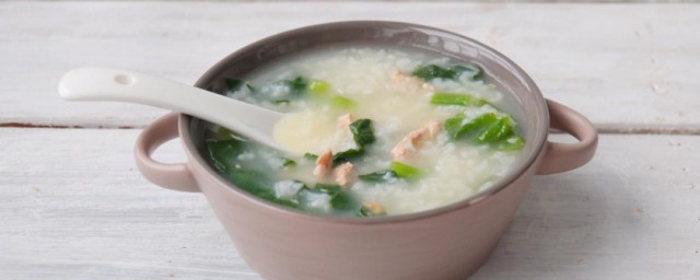 菠菜甜粥怎样做 菠菜甜粥的做法