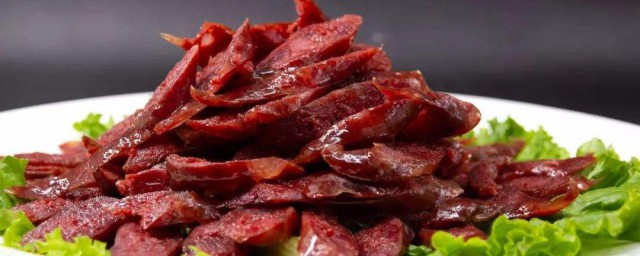 牛肉风干肠怎样做 牛肉风干肠的做法