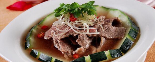 牛肉白灼如何做 白灼牛肉的做法