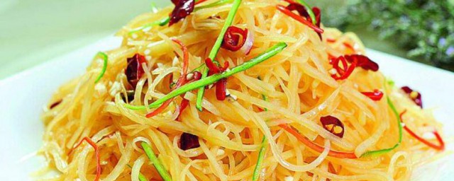 土豆丝怎样炒好吃又简单 土豆丝的做法