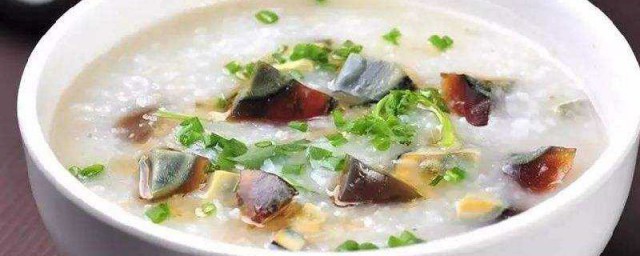 皮蛋瘦肉粥的精确做法 皮蛋瘦肉粥怎样做