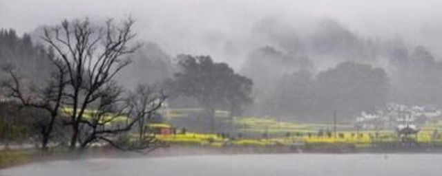 暮雨是什么意思 暮雨的含义