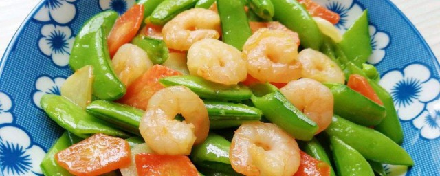 虾仁怎样炒好吃 甜豆炒虾仁的做法次序
