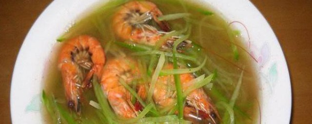 青萝卜大虾汤步骤 青萝卜大虾汤的做法