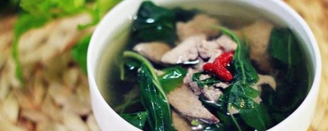 猪肝瘦肉汤如何做 做瘦肉汤的步骤