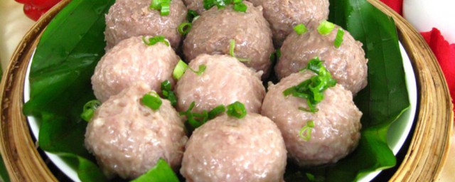 肉丸子怎样做的松软 松软肉丸子的做法简介