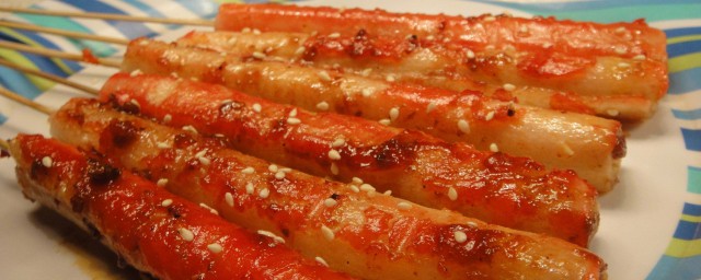 怎样做蟹条 粉丝蒸蟹肉棒的做法