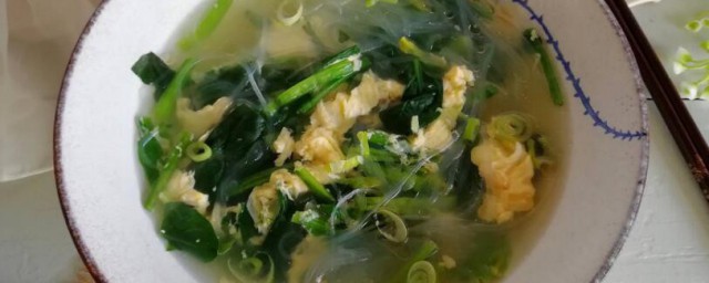 菠菜鸡蛋汤的家常做法 菠菜鸡蛋汤怎样做