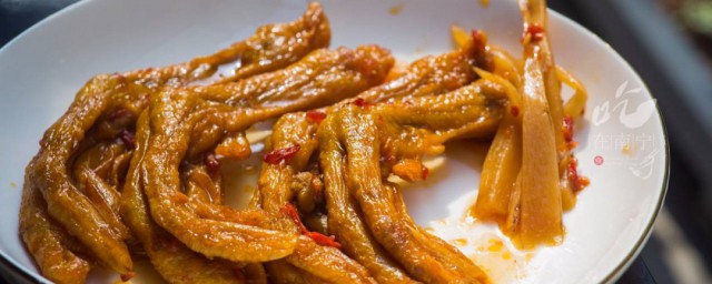 陈醋鸭脚怎样做 陈醋鸭脚做法