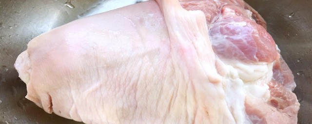 整块猪腿如何做 整块猪腿的做法