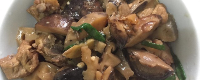 肉炒花菇怎样做 花菇炒肉的做法