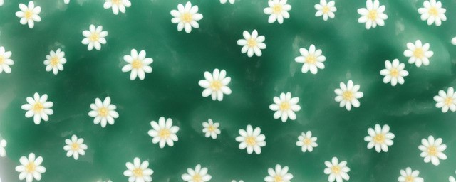 蓝田墨玉带白花