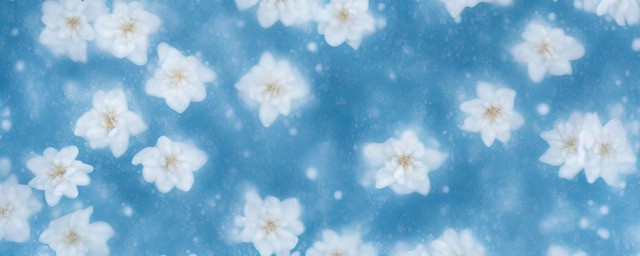 蓝水雪花棉翡山水