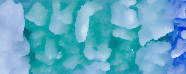 冰糯种蓝水翡翠有棉