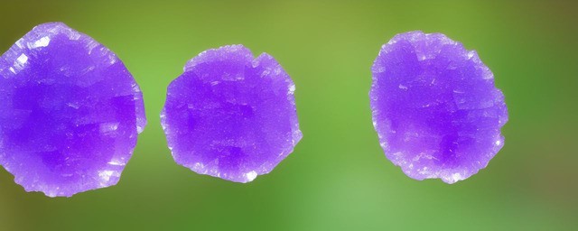 紫罗兰水胆水晶