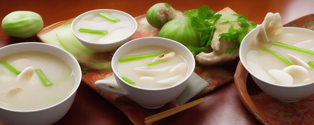 河蚌冬瓜汤的做法