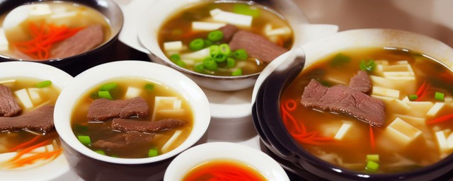 韩式牛肉豆腐汤的做法