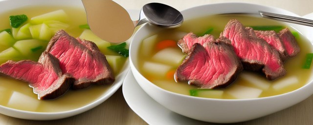 牛排冬瓜汤的做法
