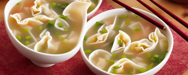 南方馄饨汤的做法