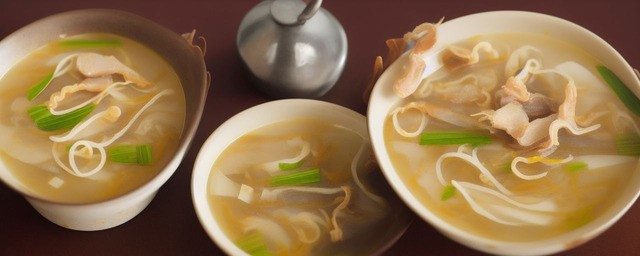 鱿鱼干汤的做法大全