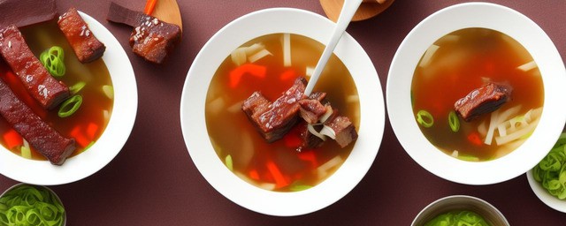 家常月子排骨汤的做法