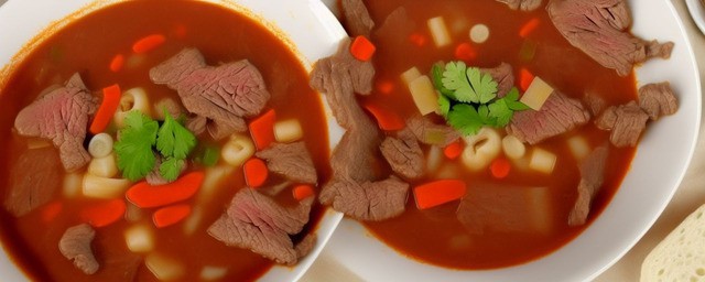 家常牛肉胡辣汤的做法