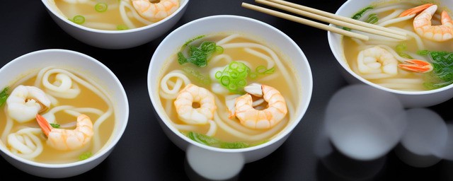 海鲜乌冬汤的做法