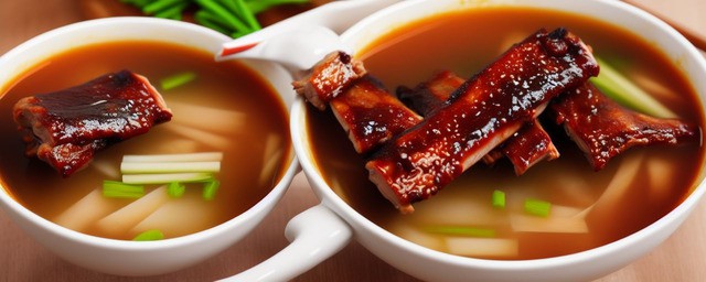 中药排骨汤的做法