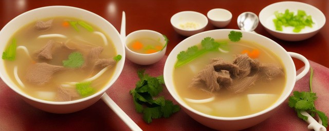 回族羊杂汤的做法
