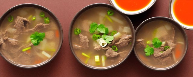 河南羊肉冲汤的做法
